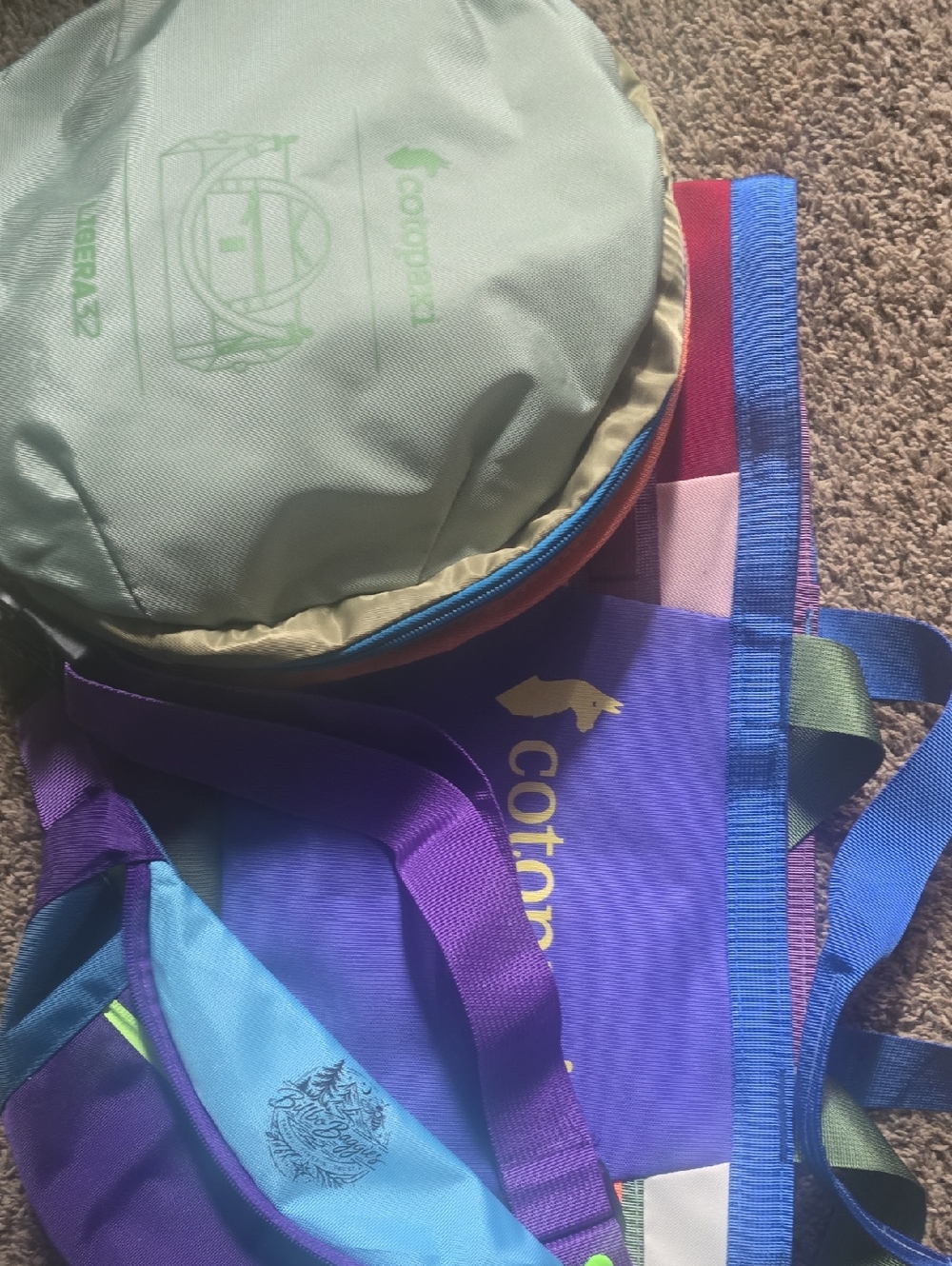 Cotopaxi Ligera 32 Packable Duffel. SOLD Cotopaxi Gear Hauler 30, Billbo Baggie